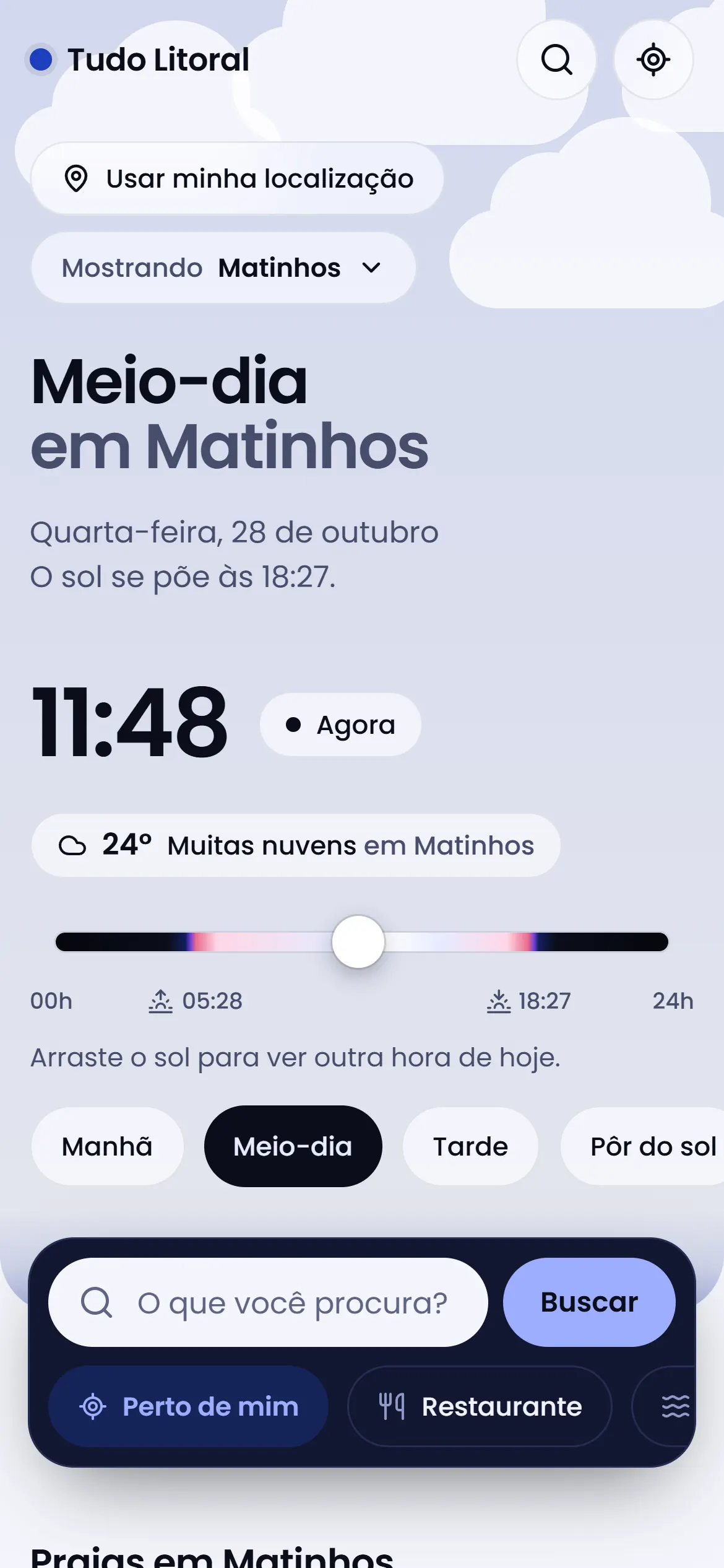 Home no celular
